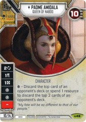 Padme Amidala - Queen of Naboo (Sold with matching Die)